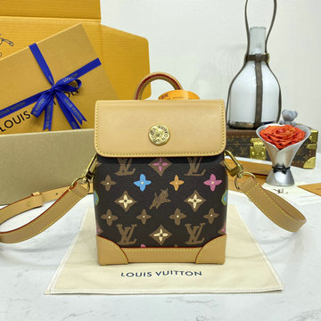 ルイヴィトン LOUISVUITTON 057-M83429K 2024年最新入荷 ナノ スチーマー フォンケース 斜め掛け ショルダーバッグ クロスボディバッグバッグ