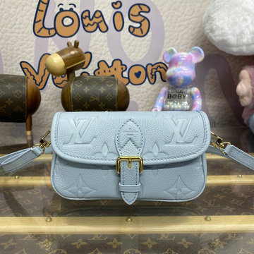 ルイヴィトン LOUISVUITTON 057-M83592 2024年最新入荷 ナノ ディアヌ 斜め掛け ショルダーバッグ クロスボディバッグ モノグラムアンプラント