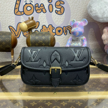 ルイヴィトン LOUISVUITTON 057-M83592K 2024年最新入荷 ナノ ディアヌ 斜め掛け ショルダーバッグ クロスボディバッグ モノグラムアンプラント