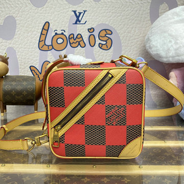 ルイヴィトン LOUISVUITTON 057-N40561  2024年最新入荷 チェス メッセンジャーバッグ 斜め掛け ショルダーバッグ クロスボディバッグ ビジネスバッグ