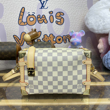 商品名称：ルイヴィトン LOUISVUITTON 057-N40712 2024年最新入荷 サイド トランク PM トートバッグ 2way 斜め掛け ショルダーバッグ クロスボディバッグ