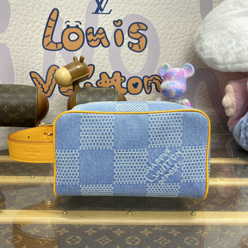 ルイヴィトン LOUISVUITTON  057-N40753 2024年最新入荷 ロッカー ドップ キット 手持ちかばん 洗面具収納 ポーチ 旅行かばん トラベルバッグ