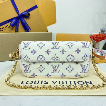 ルイヴィトン LOUISVUITTON 057-M83499  2024年最新入荷 ウォレット オン チェーン アイビー チェーンポーチ ホーボーバッグ ショルダーバッグ