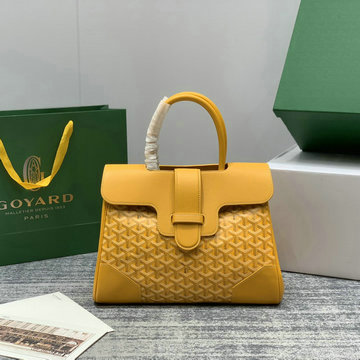 商品名称：ゴヤール GOYARD BX-GY8006YL  2024年新色入荷 サイゴン ストラクチャード トップハンドルバッグ ハンドバッグ 2way ショルダーバッグ クロスボディバッグ