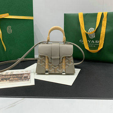 ゴヤール GOYARD BX-GY8032HS 2024年新色入荷 サイゴン ナノ ストラクチャード トップハンドルバッグ ハンドバッグ 2way ショルダーバッグ クロスボディバッグ