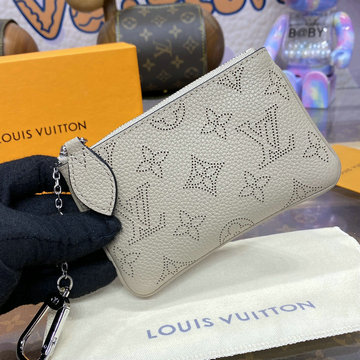 ルイヴィトン LOUIS VUITTON 057-M69508K 2020年最新入荷 ポシェット クレ 小銭入れ ジッピーウォレット ファスナー長財布 コインケース マヒナレザー