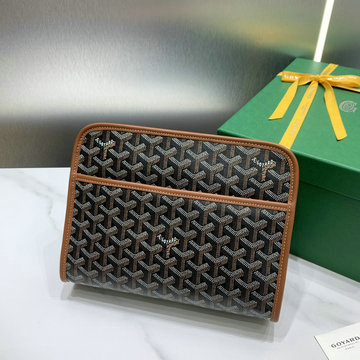 ゴヤール GOYARD BX-GY20207TH 2024年新色入荷 クラッチバッグ セカンドバッグ 手持ちかばん コーティングキャンバス レザー