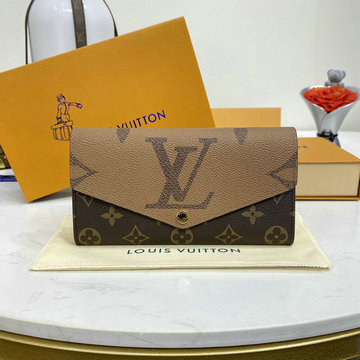 ルイヴィトン LOUISVUITTON GH-M80726　2021年最新作 二つ折り長財布 ロングウォレット 札入れ コインケース モノグラムキャンパス