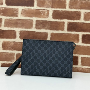 商品名称：グッチ GUCCI 057-GG768255BQK 2024年最新作 GG ディテール付き ポーチ ストラップ付き 手持ちかばん ビジネスバッグ メンズかばん