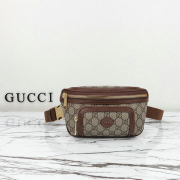 商品名称：グッチ GUCCI 057-GG733868BKF  2024年最新作 GG オフィディア ウェストバッグ ベルトバッグ 斜め掛け ショルダーバッグ クロスボディバッグ