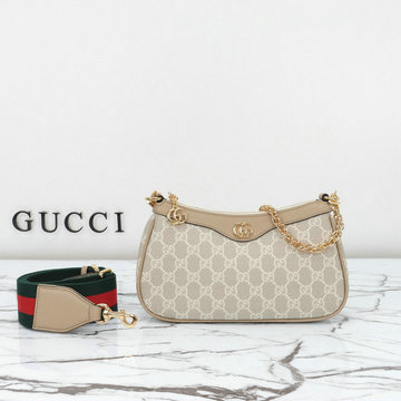 商品名称：グッチ GUCCI 057-GG735132BMB 2024年最新作 チェーンポーチ 斜め掛け ショルダーバッグ クロスボディバッグ レディースかばん キャンパス レザー