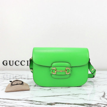 GUCCI  057-GG602204PGL グッチ 2024年最新作 1955 ホースビット 斜め掛け ショルダーバッグ クロスボディバッグ レディースかばん カーフレザー