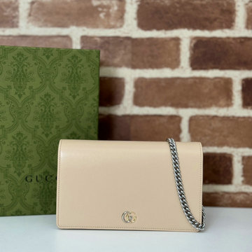グッチ GUCCI 057-GG790060PLX 2024年最新作 チェーンウォレット 斜め掛け ショルダーバッグ クロスボディバッグ
