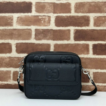 商品名称：グッチ GUCCI 057-GG794088BK 2024年最新作 ジャンボGG スモール クロスボディバッグ 斜め掛け ショルダーバッグ メンズかばん
