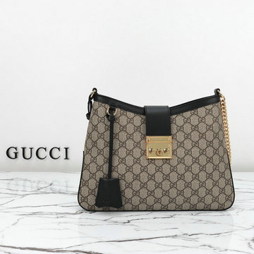商品名称：グッチ GUCCI 057-GG795113BBK 2024年最新作 パドロック GG ミディアム 斜め掛け ショルダーバッグ クロスボディバッグ レディースかばん