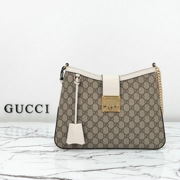 商品名称：グッチ GUCCI 057-GG795113BBS 2024年最新作 パドロック GG ミディアム 斜め掛け ショルダーバッグ クロスボディバッグ レディースかばん
