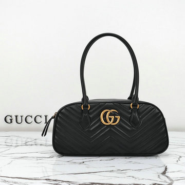商品名称：グッチ GUCCI 057-GG795218PBK 2024年最新作 GGマーモント ミディアム トップハンドルバッグ トートバッグ ハンドバッグ ショルダーバッグ