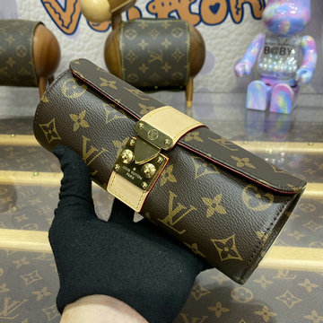 商品名称：ルイヴィトン LOUISVUITTON 057-M10145 2024年最新入荷 エテュイ ビジュー ジュエリーケース 収納ボックス モノグラムキャンパス-