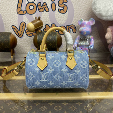 ルイヴィトン LOUISVUITTON 057-M11212  2024年最新入荷 ナノ スピーディ バンドリエール ボストンバッグ トートバッグ ショルダーバッグ レディースかばん