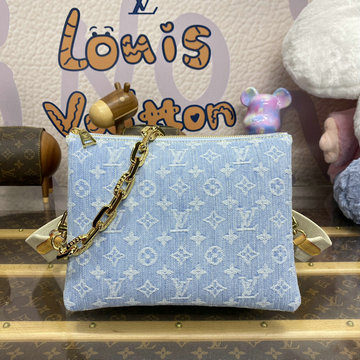 ルイヴィトン LOUISVUITTON 057-M11400 2024年最新入荷 クッサン PM 斜め掛け ショルダーバッグ クロスボディバッグ ウィメンズバッグ