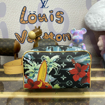 商品名称：ルイヴィトン LOUISVUITTON 057-M24799K 2024年最新入荷 ロッカー ドップ キット 手持ちかばん 洗面具収納 ポーチ 旅行かばん トラベルバッグ