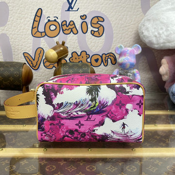 商品名称：ルイヴィトン LOUISVUITTON 057-M24799R 2024年最新入荷 ロッカー ドップ キット 手持ちかばん 洗面具収納 ポーチ 旅行かばん トラベルバッグ
