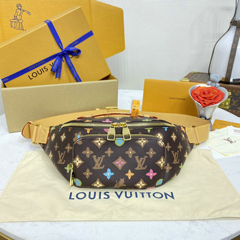 ルイヴィトン LOUISVUITTON 057-M24858 2024年最新入荷 ラッシュ バムバッグ ウェストバッグ ショルダーバッグ クロスボディバッグ