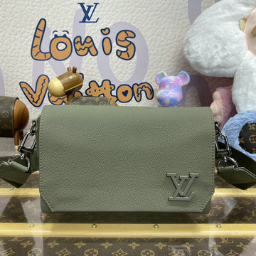 ルイヴィトン LOUISVUITTON 057-M25125 2024年最新入荷 テイクオフ メッセンジャー PM フラップバッグ 斜め掛け ショルダーバッグ クロスボディバッグ
