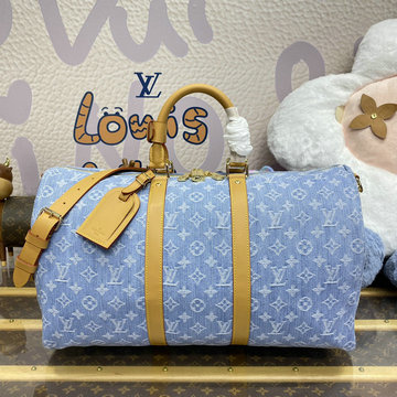 商品名称：ルイヴィトン LOUISVUITTON 057-M25334 2024年最新入荷 キーポル バンドリエール 45 トートバッグ 旅行かばん トラベルバッグボストンバッグ