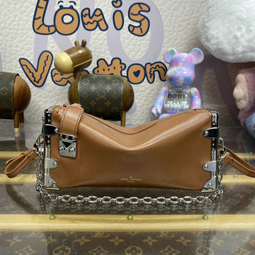 商品名称：ルイヴィトン LOUISVUITTON 057-M25445Z 2024年最新入荷 スリム トランク 斜め掛け ショルダーバッグ クロスボディバッグ