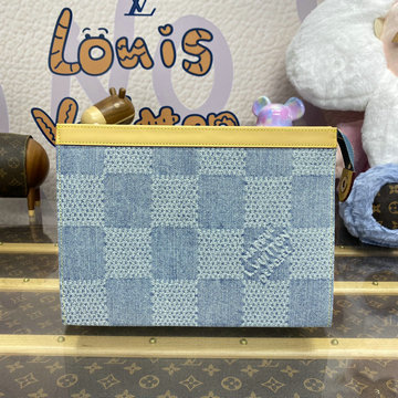 商品名称：ルイヴィトン LOUISVUITTON 057-M61692QL  2024年最新入荷 ポシェット トゥ ゴー ポーチ ストラップ付き 手持ちかばん クラッチバッグ ビジネスバッグ