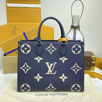 ルイヴィトン LOUISVUITTON 057-M47084 2024年最新入荷 オンザゴー MM ハンドバッグ トートバッグ ママバッグ ショッピングバッグ ウィメンズかばん