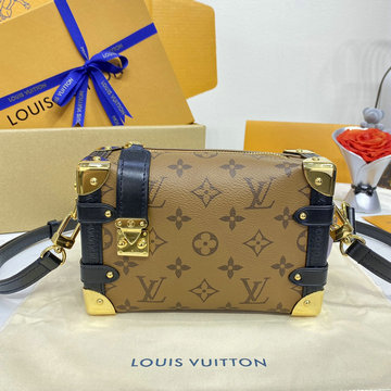 商品名称：ルイヴィトン LOUISVUITTON 057-M47139 2024年最新入荷 フライト モード サイドトランク PM スクエアバッグ 斜め掛け ショルダーバッグ レディースかばん