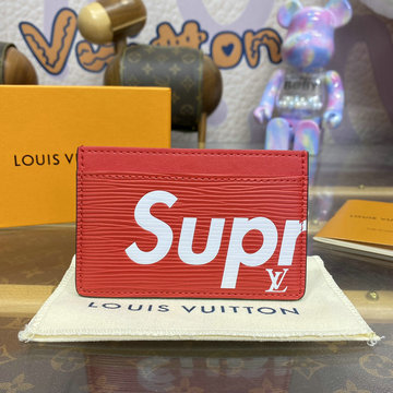 ルイヴィトン LOUISVUITTON 057-M67543  2024年最新入荷 supreme シュプリーム カードケース カードポケット 名刺入れ