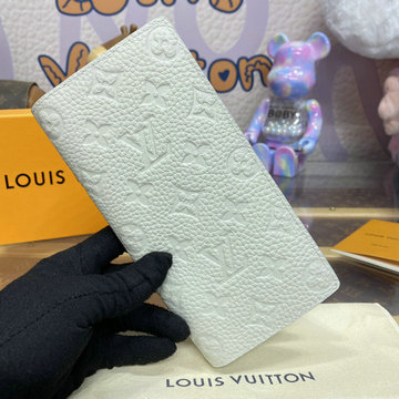 ルイヴィトン LOUISVUITTON 057-M69038B 2024年最新入荷 ブラザ 二つ折り長財布 ロングウォレット 札入れ カード入れ