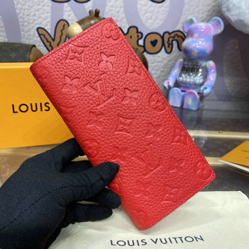 ルイヴィトン LOUISVUITTON 057-M69038R 2024年最新入荷 ブラザ 二つ折り長財布 ロングウォレット 札入れ カード入れ
