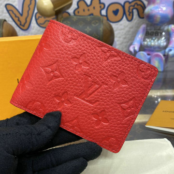 ルイヴィトン LOUISVUITTON 057-M82072R 2024年最新入荷 ポルトフォイユ ミュルティプル 二つ折り短財布 ショートウォレット 札入れ カードポケット