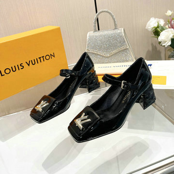 商品名称：ルイヴィトン LOUISVUITTON 26-LVJ24019QK  2024年最新入荷 パンプス ローヒールサンダル ブロックヒール レディースシューズ 靴