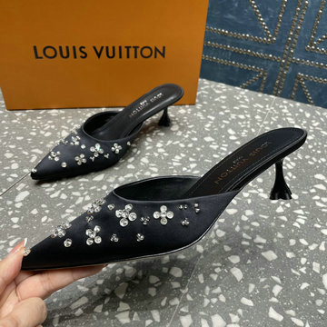 商品名称：ルイヴィトン LOUISVUITTON 2024年最新入荷 ハイヒールサンダル サマーサンダル ピンヒール ウィメンズ スライドサンダル レディースシューズ 靴