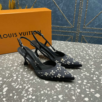 商品名称：ルイヴィトン LOUISVUITTON  26-LVJ24023GH 2024年最新入荷 スリングパック ハイヒールサンダル サマーサンダル ピンヒール ウィメンズ スライドサンダル