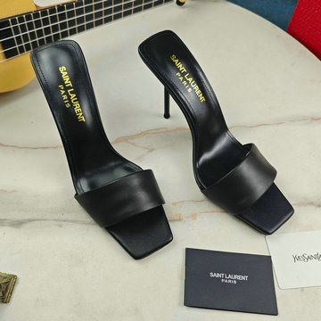 イヴサンローラン Saint laurent YSL 26-YSLJ24001  2024年最新入荷 ハイヒールサンダル ピンヒール スライドサンダル レディースシューズ ハイヒールミュール