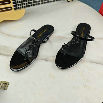 イヴサンローラン Saint laurent YSL 26-YSLJ24007K  2024年最新入荷 ウィメンズ フリップフロップ フラットミュール スライドサンダル レディースシューズ