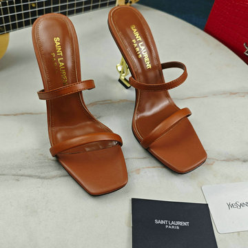 イヴサンローラン Saint laurent YSL 26-YSLJ24002Z 2024年最新入荷 ハイヒールサンダル スライドサンダル レディースシューズ ハイヒールミュール