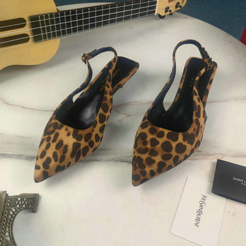 イヴサンローラン Saint laurent YSL 26-YSLJ24003  2024年最新入荷 ローヒールサンダル スリングパック ローヒールシューズ レディースシューズ ピンヒールシューズ