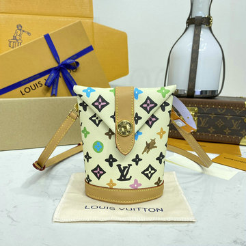 ルイヴィトン LOUISVUITTON 057-M83343 2024年最新入荷 エンベロップ ポーチ 斜め掛け ショルダーバッグ クロスボディバッグ