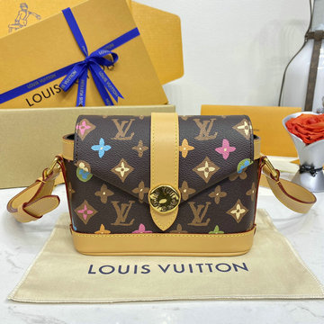 ルイヴィトン LOUISVUITTON 057-M83346K 2024年最新入荷 エンベロップ ウェアラブル ウォレット 斜め掛け ショルダーバッグ クロスボディバッグ