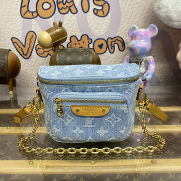 商品名称：ルイヴィトン LOUISVUITTON 057-M83353  2024年最新入荷 ミニ バムバッグ 斜め掛け ショルダーバッグ クロスボディバッグ