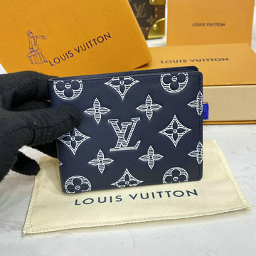 ルイヴィトン LOUISVUITTON 057-M83379 2024年最新入荷 ポルトフォイユ ミュルティプル 二つ折り短財布 ショートウォレット 札入れ カードポケット