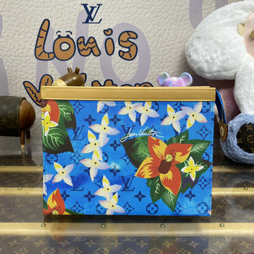 商品名称：ルイヴィトン LOUISVUITTON 057-M83465L  2024年最新入荷 ポシェット ヴォワヤージュ スープル ポーチ 手持ちかばん クラッチバッグ メンズかばん