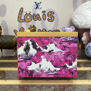 商品名称：ルイヴィトン LOUISVUITTON M83465R 2024年最新入荷 ポシェット ヴォワヤージュ スープル ポーチ 手持ちかばん クラッチバッグ メンズかばん